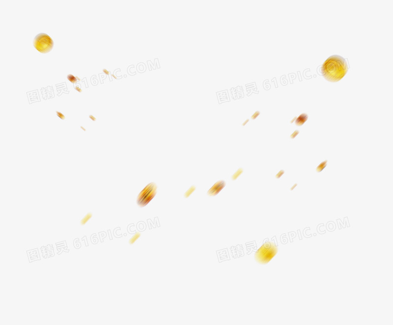 漂浮的金币
