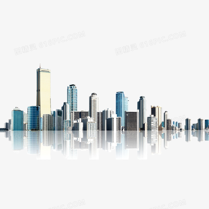 城市建筑高楼写实素材