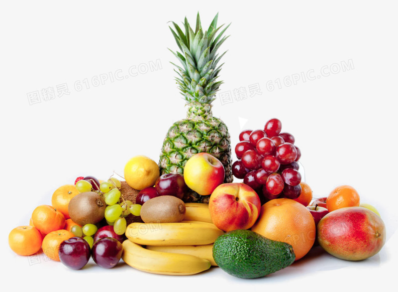 水果图片手绘3d  清新精美水果