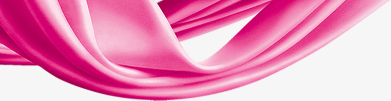 粉色手绘可爱漂浮活动丝带