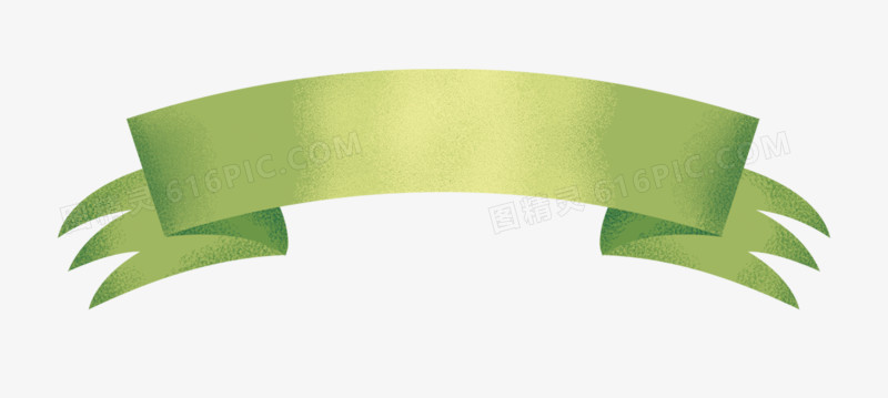绿色条形带状装饰
