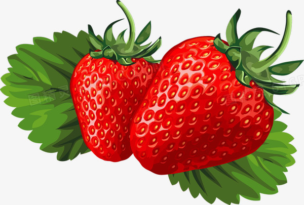 卡通版草莓 清晰草莓