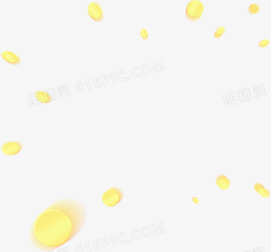 黄色抽象创意气泡设计