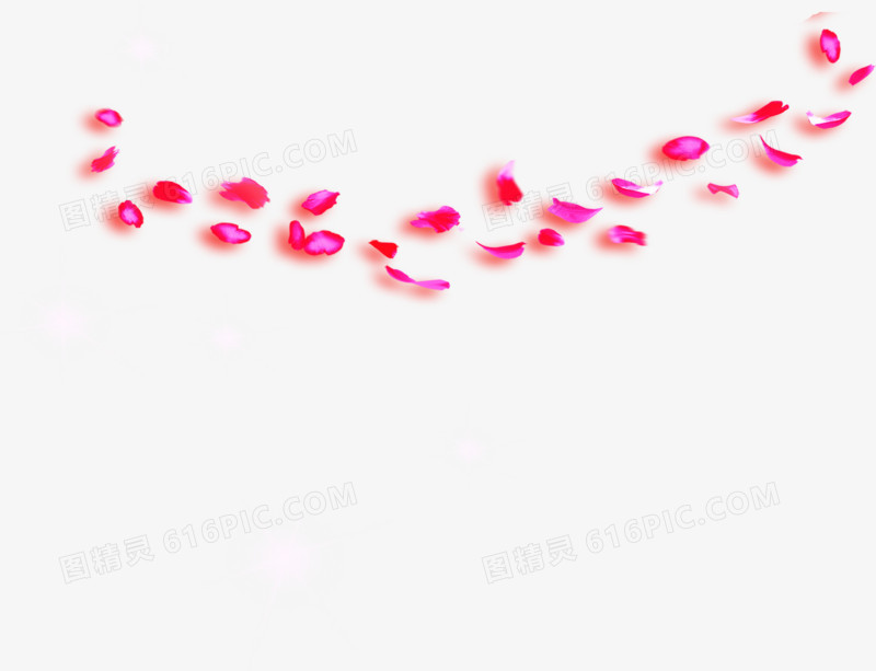 浪漫粉色花瓣背景图片下载