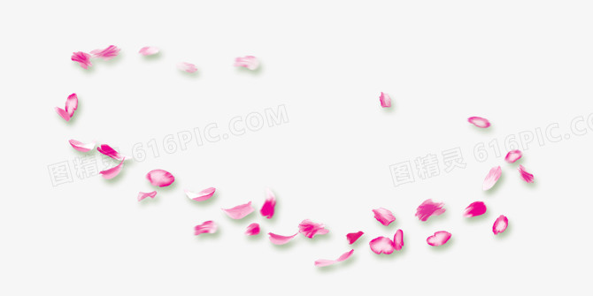 粉色花朵圆环