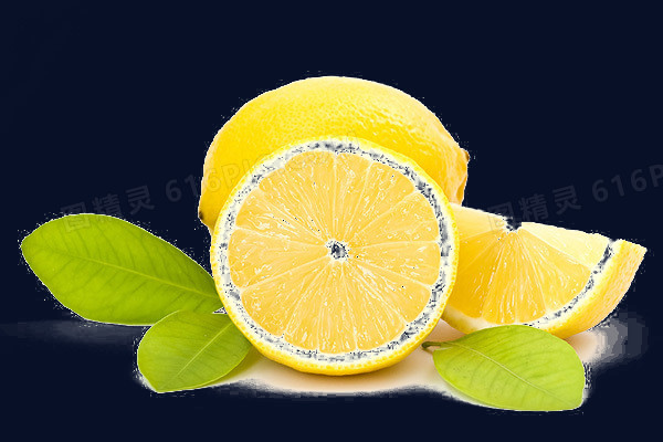 新鲜柠檬素材
