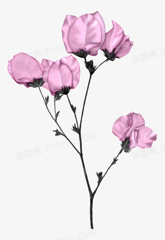 纸质玫瑰花