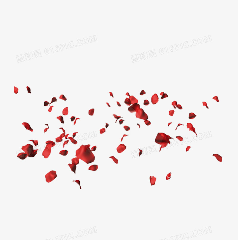 漂浮花瓣