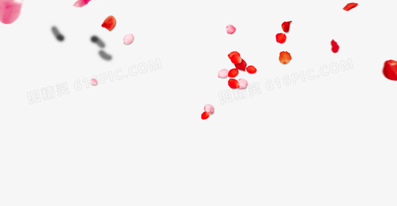花瓣素材背景梦幻