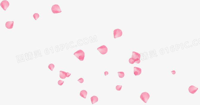 粉红色花朵花瓣