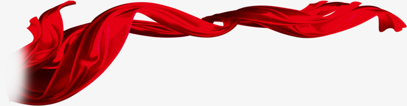 红色丝绸带子飘带