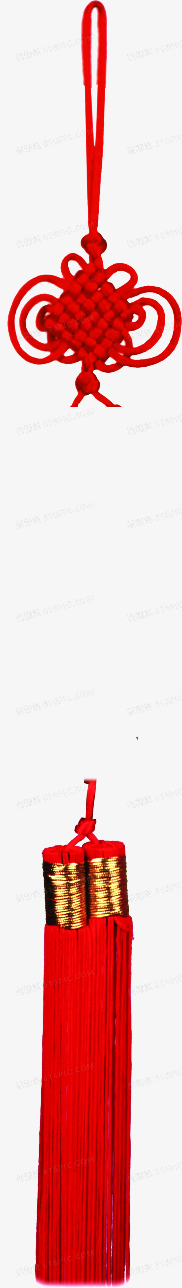 红色中国结端午