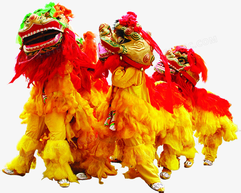 中国舞狮喜庆表演