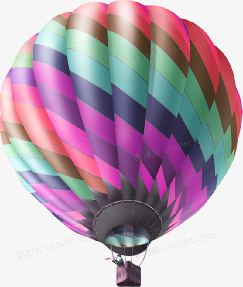 彩色线条手绘氢气球