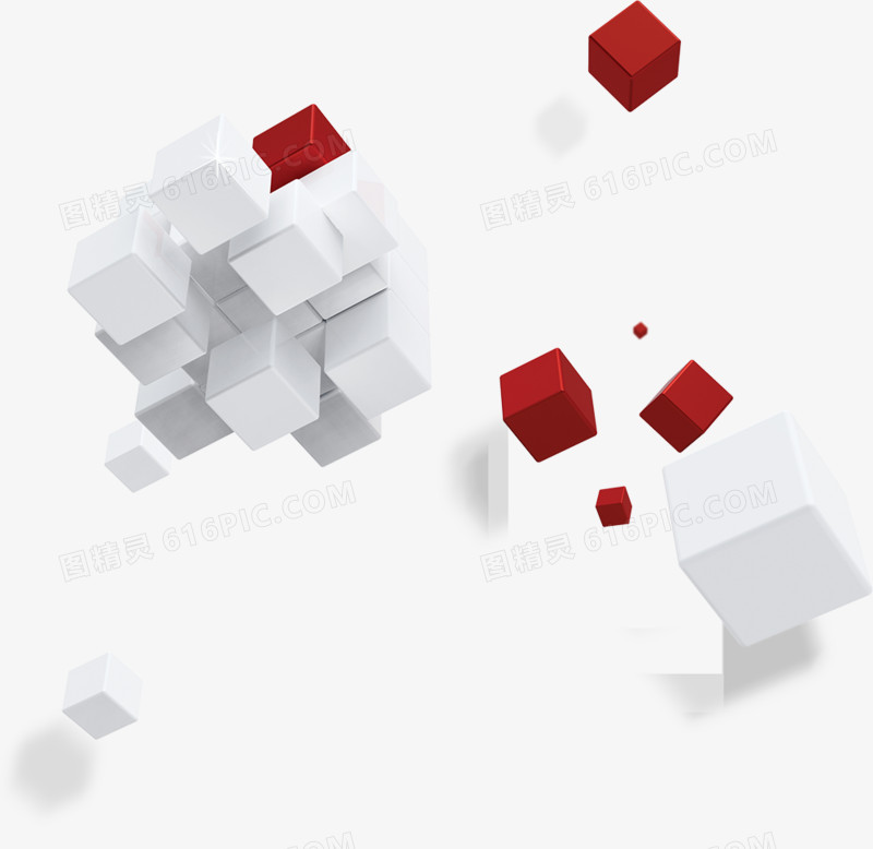 lron man俄罗斯方块方块背景科技方块彩色方块红色方块立体小方块方块