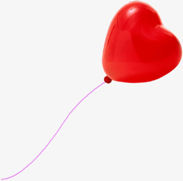 气球红色爱心海报背景七夕情人节