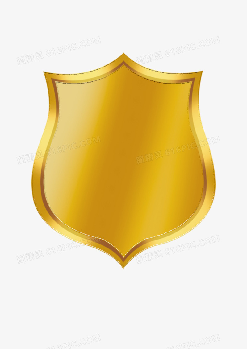 金黄徽章