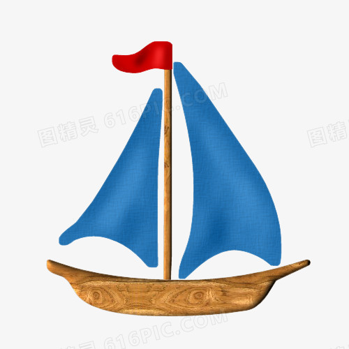 木质帆船
