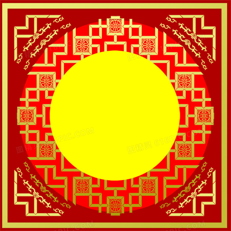 御月金秋背景图片