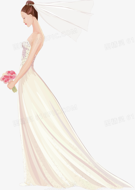 贤惠美丽新娘
