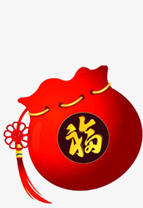 红色高清福字红包