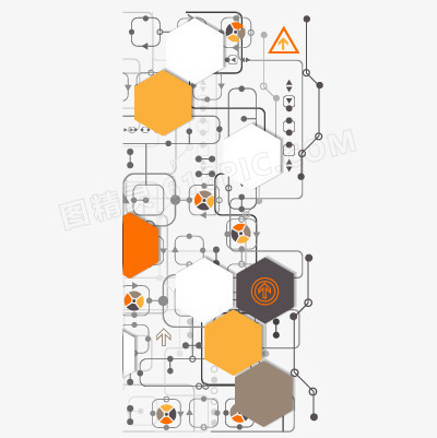 电路元素图案