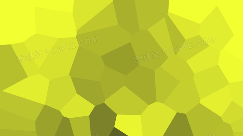 黄色几何图形拼接海报背景