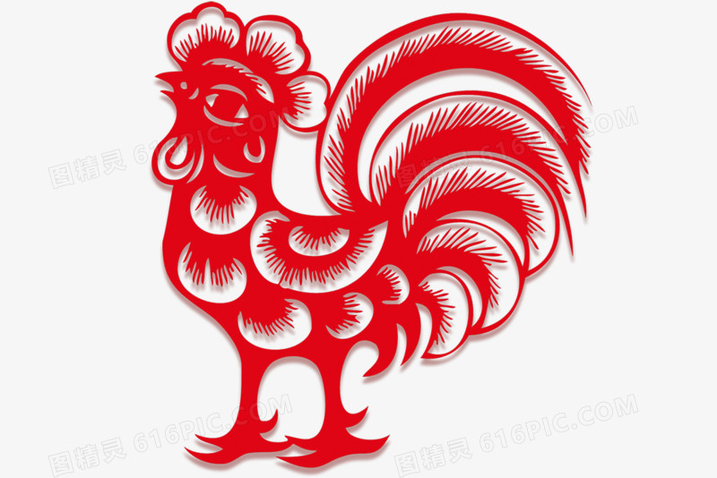 红色鸡公