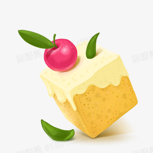 蛋糕盒03樱桃图标