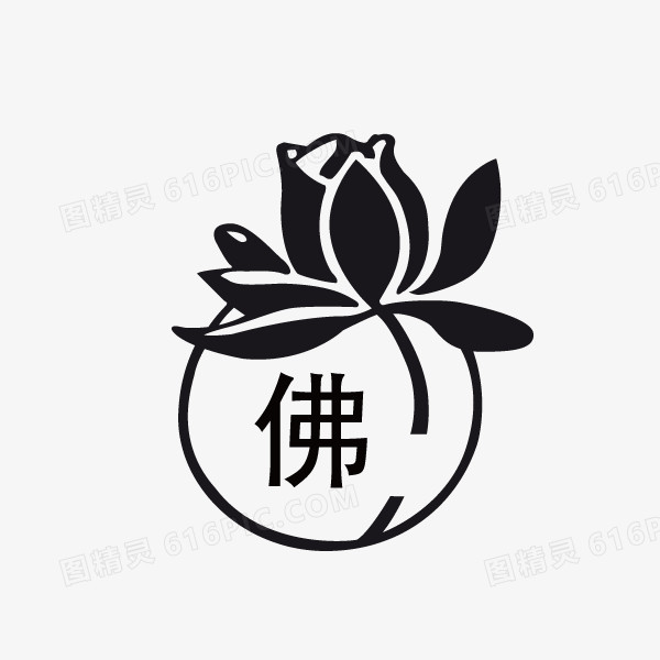 佛 花纹