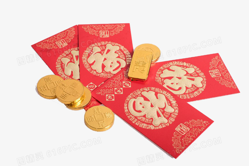 春节红包和金币