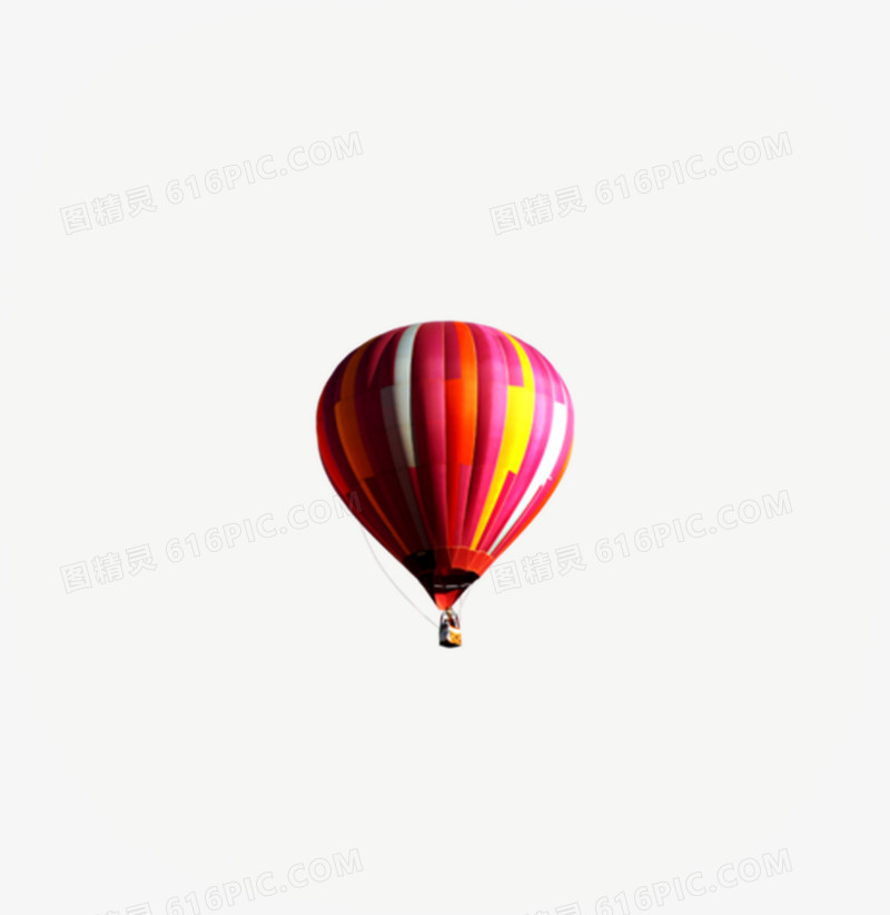 彩色个性热气球设计
