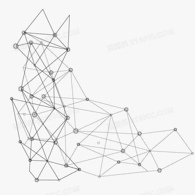 矢量立体几何三角连接关系连接符