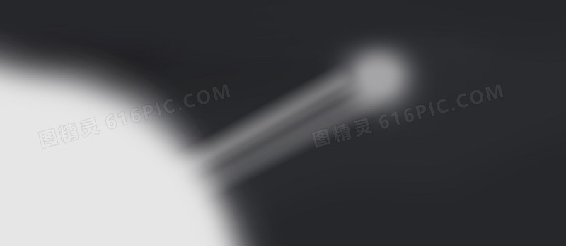 白色球状之间的照射