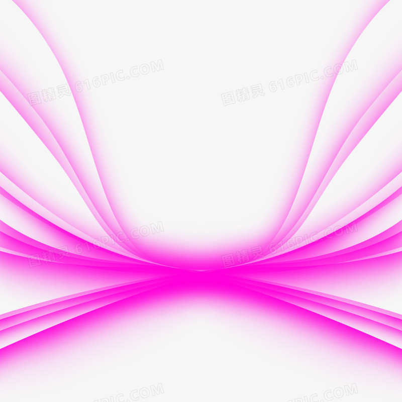 紫色炫光线条
