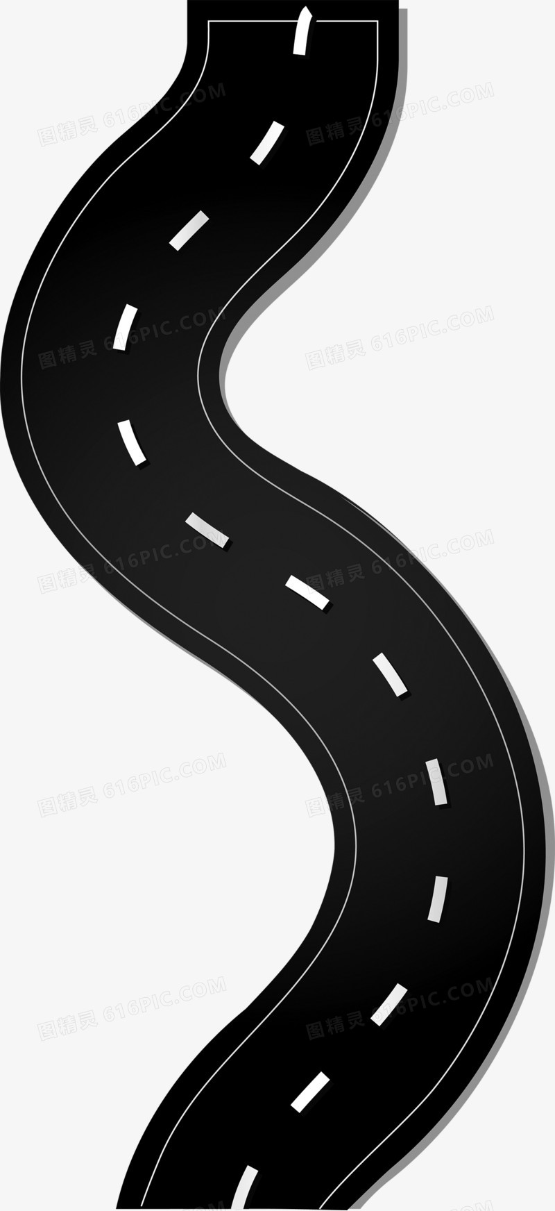 曲折公路