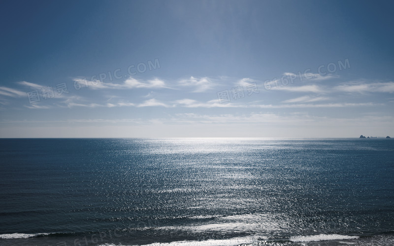天空环境渲染海面高清摄影效果