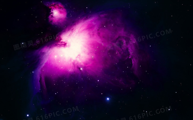 紫色宇宙宽屏背景