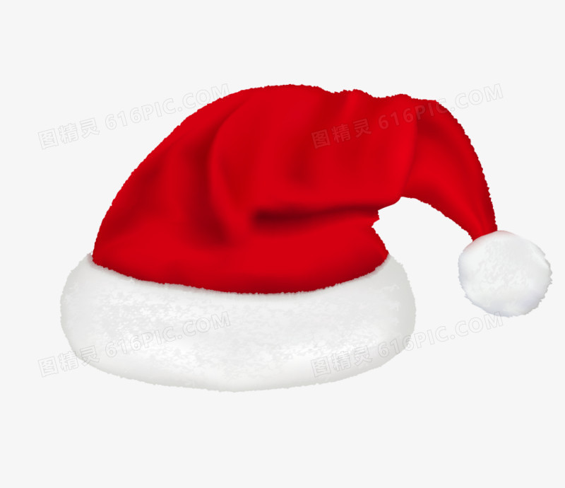 圣诞帽红色帽子