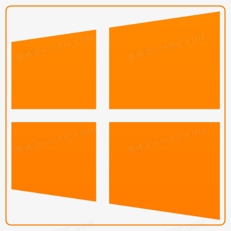 微软Windows10视窗脸谱网社交媒体图标操作系统win10视窗系统