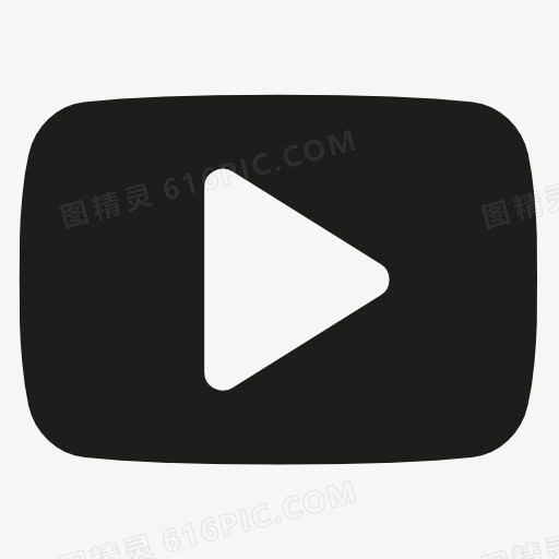 视频播放按钮图标
