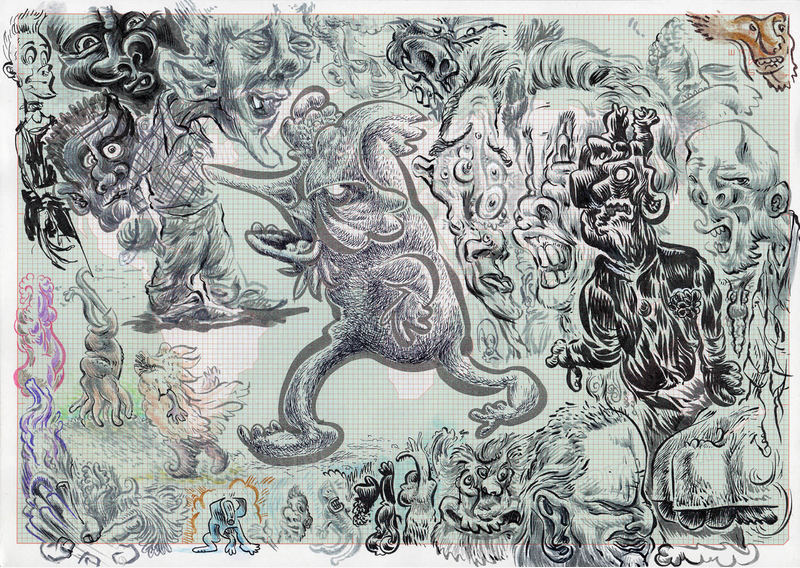 灰色艺术背景素材图片