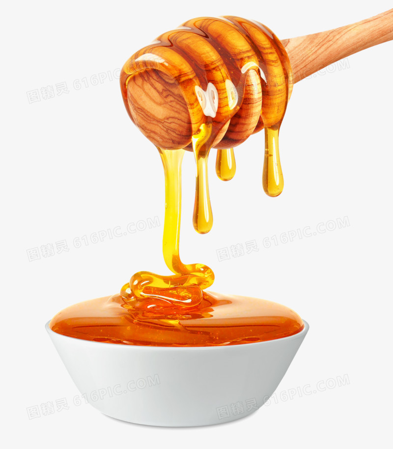 美味的蜂蜜甜品高清图片