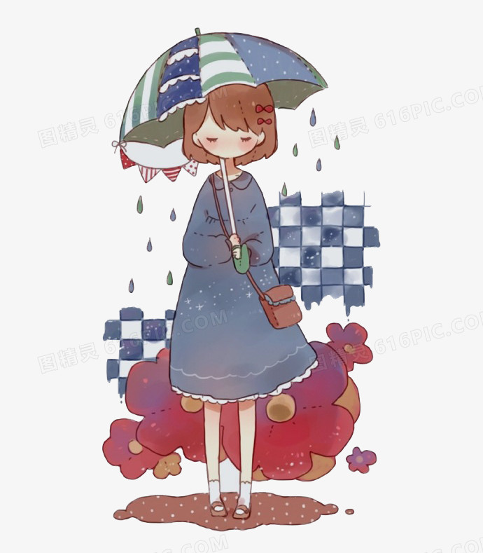 关键词:下雨雨伞雨天天气淋雨图精灵为您提供卡通下雨天气免费下载,本