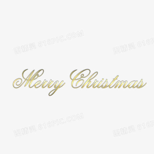 Merry Christmas圣诞快乐字体