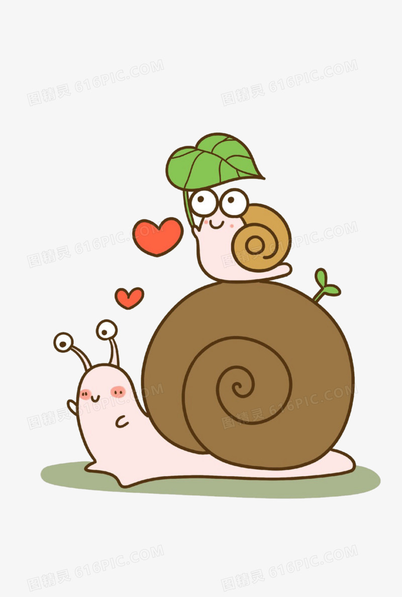 蜗牛母子