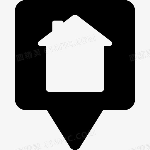 房子的位置图标