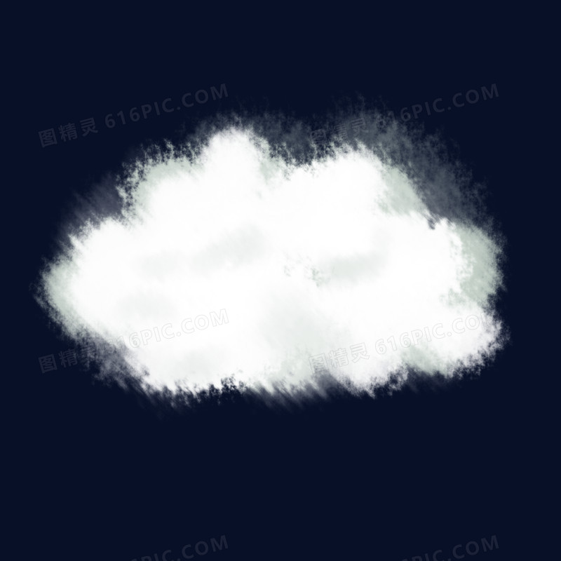 手绘卡通素材云彩云朵装饰元素