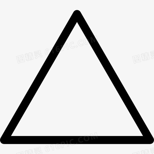 平原三角图标