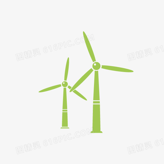 环保 风车 风力发电